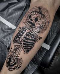 Pumpkin Skeleton